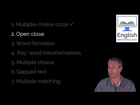 Cambridge B2 First (FCE) Reading and Use of English Part 2