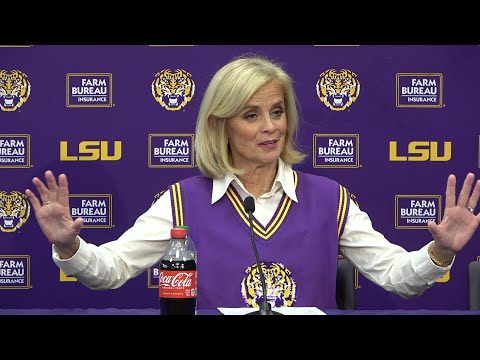 LSU Kim Mulkey WIN over Mississippi College postgame