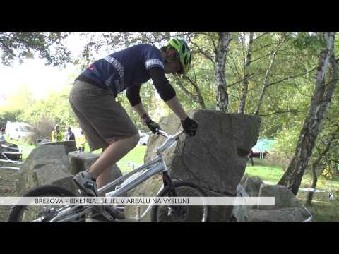Březová u Sokolova: Biketrial se jel v areálu Na Výsluní (TV Západ)