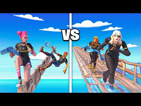 Which DUO will build the BEST SKYBASE in FORTNITE? (extreme challenge)