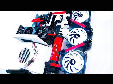 $3250 Custom Liquid Cooled Gaming PC Build 2019 - Time Lapse Core P5