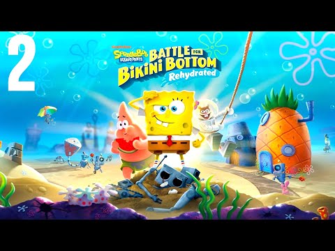 SpongeBob SquarePants Battle For Bikini Bottom Rehydrated Full / Blind Playthrough Part 2