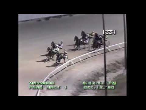 1990 Maywood Park DOUBLE DEAL Dave Magee