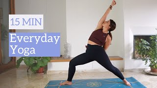15 Min Everyday Yoga - Full Body Stretch & Tension Relief