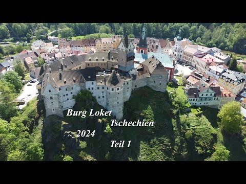 Burg Loket Teil 1 der Tour durch Tschechien 2024