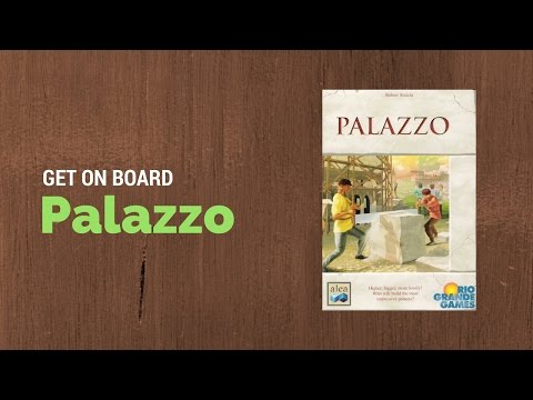Get On Board - Palazzo by Reiner Knizia - Save Your Game