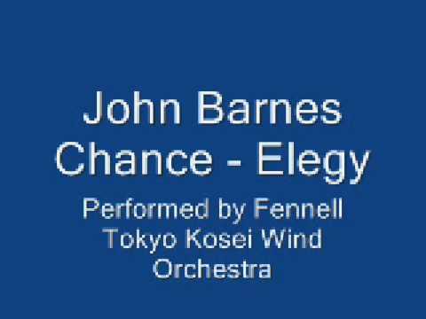 John Barnes Chance - Elegy