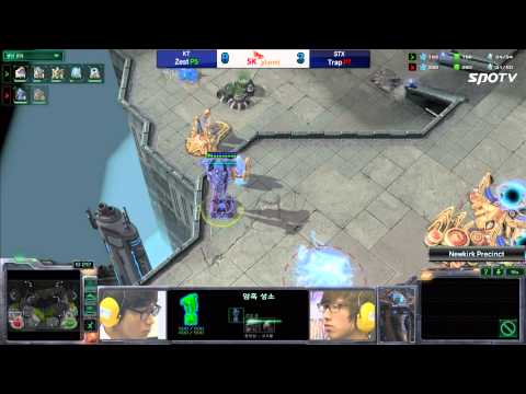 [0617] Zest(KT) vs. Trap(STX) PvP 4SET Newkirk Redevelopment Precint -Starcraft2,esportstv,SPL