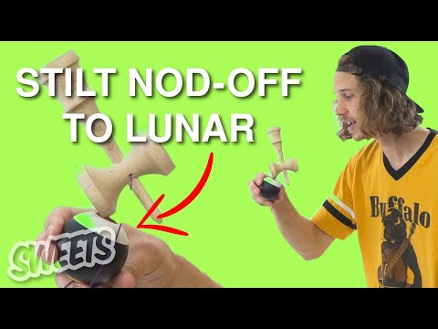 How to STILT NOD-OFF TO LUNAR - Kendama Trick Tutorial - Sweets Kendamas