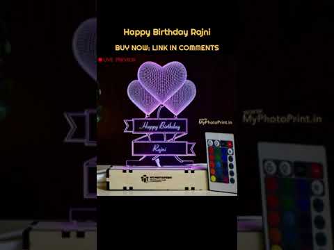 Rajni Happy Birthday Rajni Song - Happy Birthday Rajni Song Wish - Happy Birthday Rajni