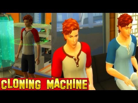 Sims 4 - CLONING MACHINE Scientist Level 10 Showcase Guide