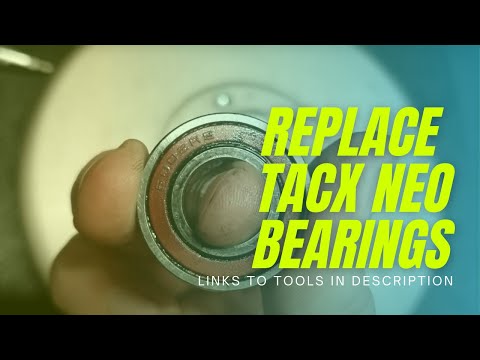 How To Replace Bearings On A Tacx Neo (links to tools in description)