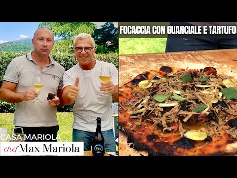 FOCACCIA AL FORNO A LEGNA Cotta nel vostro giardino di casa