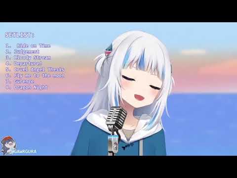 Shark singing "Fly me to the Moon"