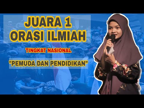 JUARA 1 ORASI TINGKAT NASIONAL!!