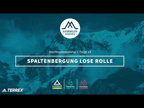 #13 Crevasse rescue with the loose roll