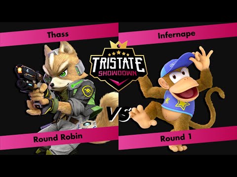 Tristate Showdown 2 - Thass (Fox) vs Infernape (Diddy Kong) - Round Robin Pools - Round 1