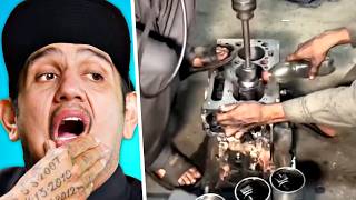 Mechanics React to Global Car Repairs