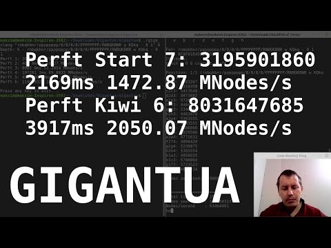 Worlds Fastest Bitboard Chess Move generator - GIGANTUA by Daniel Infuehr
