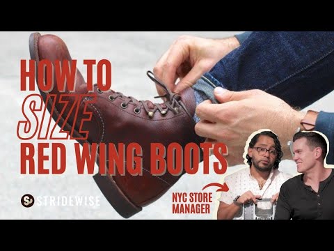 How to Size EVERY Red Wing Heritage Boot (According to Red Wing)