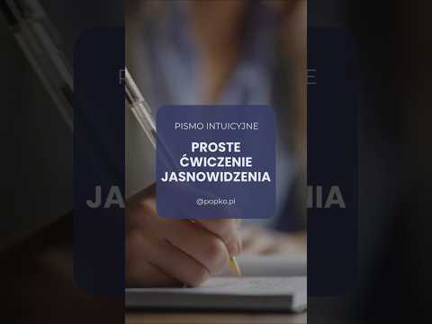 [POPKO Świat Medytacji] Jak ćwiczyć JASNOWIDZENIE i pismo intuicyjne? #jasnowidzenie #wysokiewibracje