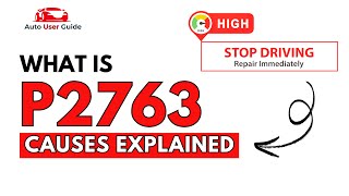 OBD Code p2763 Guide to Repair
