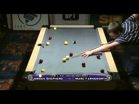 J Shepherd v M Farnsworth IPA tour Hilton Bradford 2012