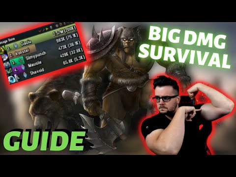 SURVIVAL HUNTER Guide! How to play and BLAST the FOTM class in 9.2.5