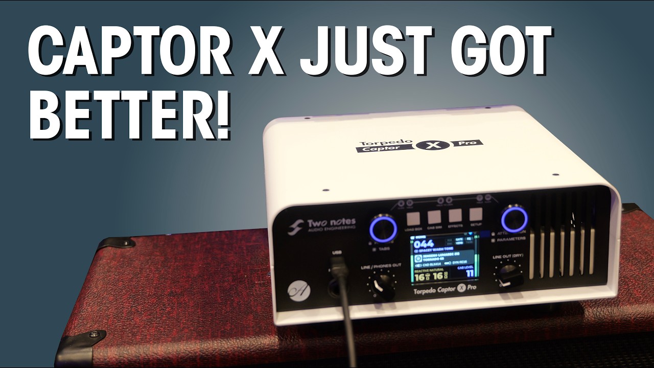 New Torpedo Captor X Pro! | Two Notes at Guitar Summit 2026 - YouTube