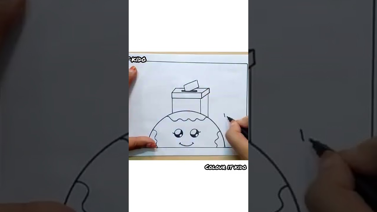 International day of Democracy Drawing | International day of democracy Poster  Drawing