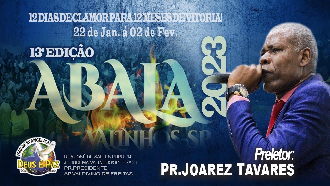 PR. JUAREZ TAVARES | ABALA VALINHOS 2023 | 31/01/2023