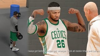 NBA 2k17 MyCAREER - Special Weight Training! 41 inch Vert! Full Attribute Update Off Day #9 Ep. 32