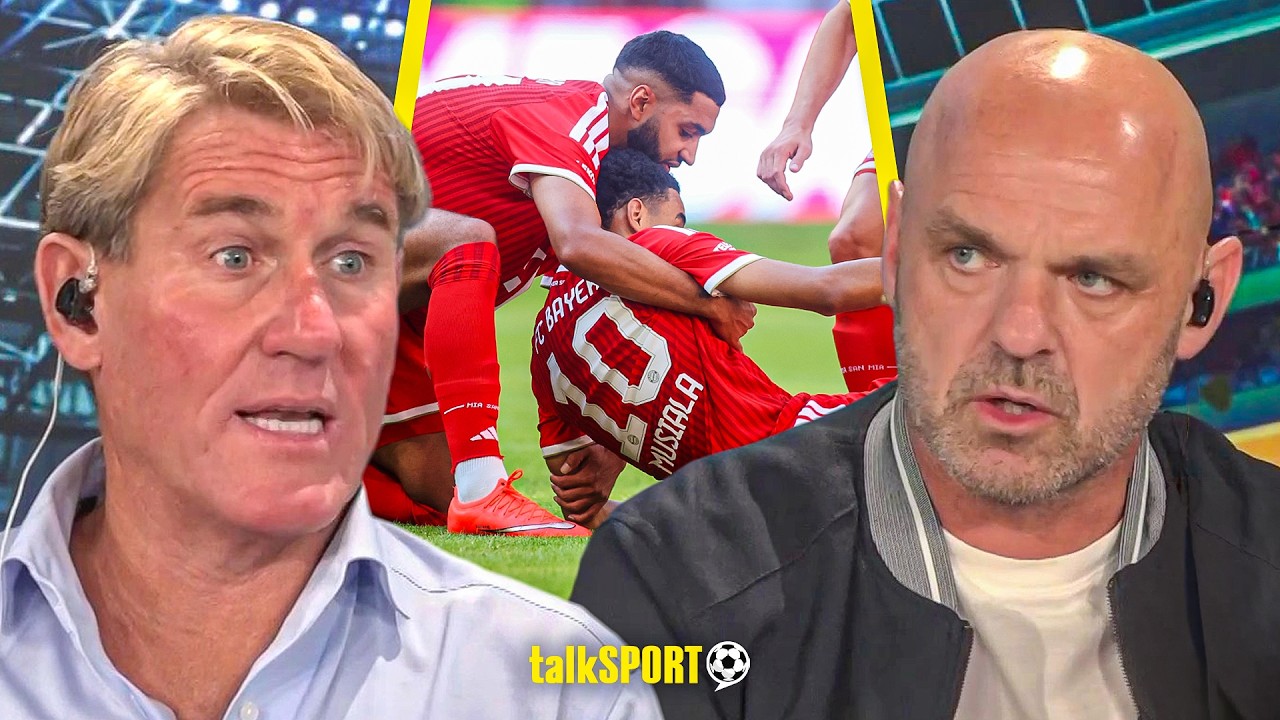 "SCARY!" Danny Murphy & Simon Jordan REACT to Jamal Musiala collapsing TWICE in back-to-back games!