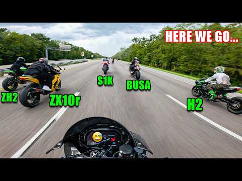 THE DOWNFALL OF RIDING A SUPERBIKE IN FLORIDA...😅 | M1000rr, Ninja H2, ZH2