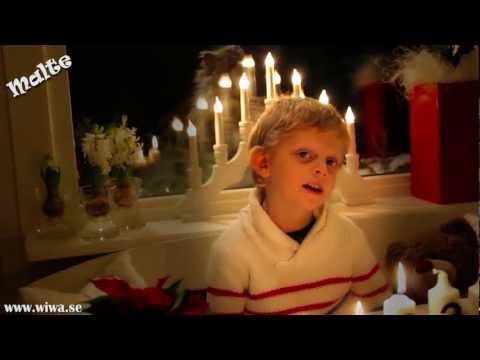 Luciasången för barn - Sankta Lucia med Malte & Wiwa