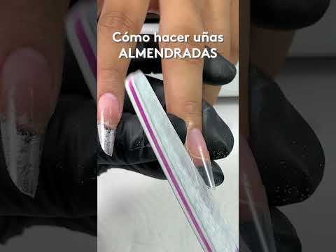 Paso a paso uñas almendra