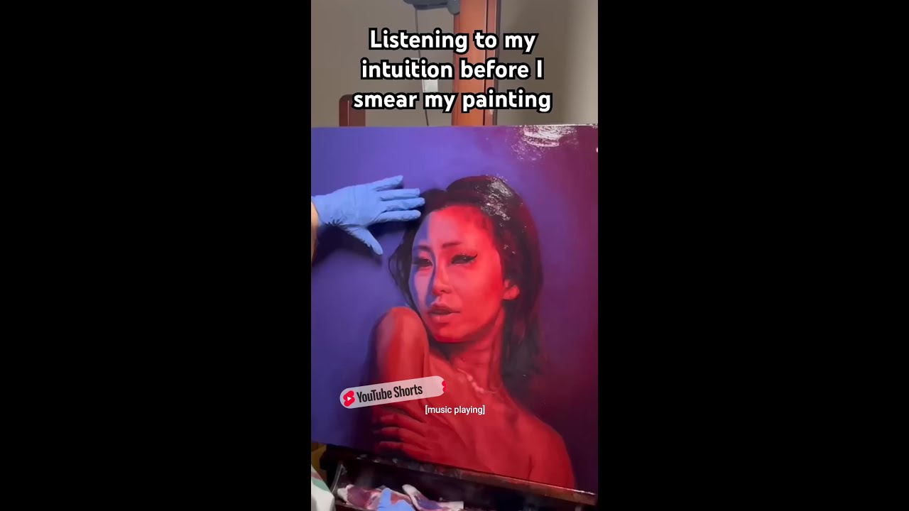 so glad @LaurenCutts listened to her intuition!! #masterpiece #art #painting #paintingtechniques