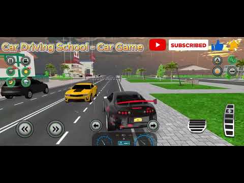 🚗 Car Driving School Game 2025 | Open World City Car Driving Simulator Gameplay 🎮 | Car Driving Game