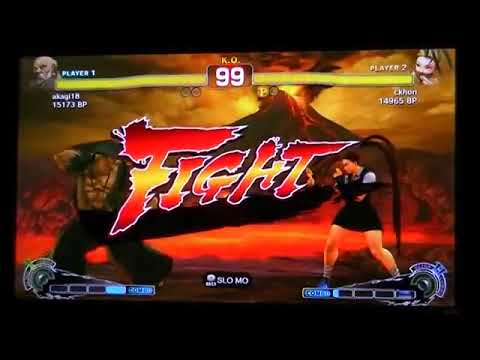SSF4 : Akagi18 (Gouken) vs. ckhon (Ibuki)