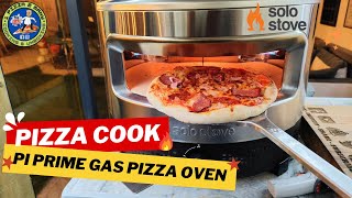 1st Pizza Cook | Solo Stove Gas Powered Pizza Oven