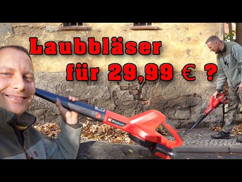 Leaf blower for 29.99 euros, is this Einhell cordless leaf blower GC CL18 any good?