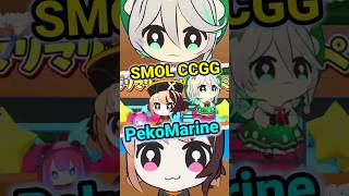 SMOL Cece and Gigi Invaded PekoMarine! [Hololive | Cecilia Gigi Pekora Marine]