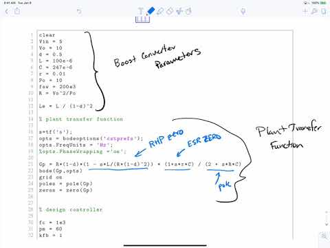 Current Mode Control of Boost Converter