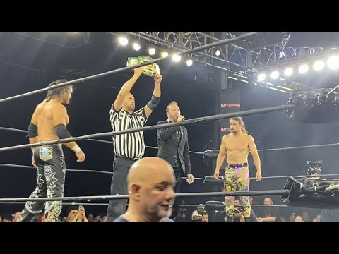 Brian Kendrick vs. Johnny Battleground: BATTLEGROUND CHAMPIONSHIP MATCH Ring Introductions (3/18/23)