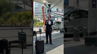2026年8月2日　和歌山市議会議員補欠選挙　参政党森川よしき候補　安藤幹事長の応援演説　低賃金が続くかは、これまでもこれからも政策で決まる！
