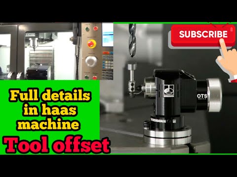 How to take tool offset in haas milling machine || Tool length probing  || cnc machine operating