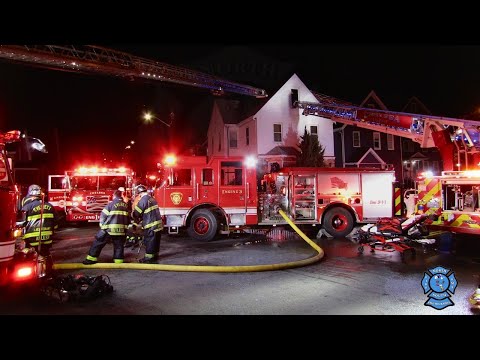 Everett (MA) 2nd Alarm Structure Fire 162 Ferry St. 2/20/23