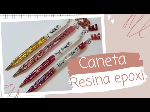 Thumbnail do tutorial: Canetas Personalizadas Recarregáveis