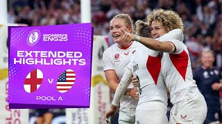 Record Breaking Opener 😍 | England v USA | Rugby World Cup 2025 | Extended Highlights gameplay video by alucas, 13:28 duration