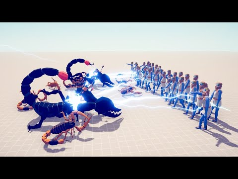 Zeus vs Every Unit - Totally Accurate Battle Simulator TABS